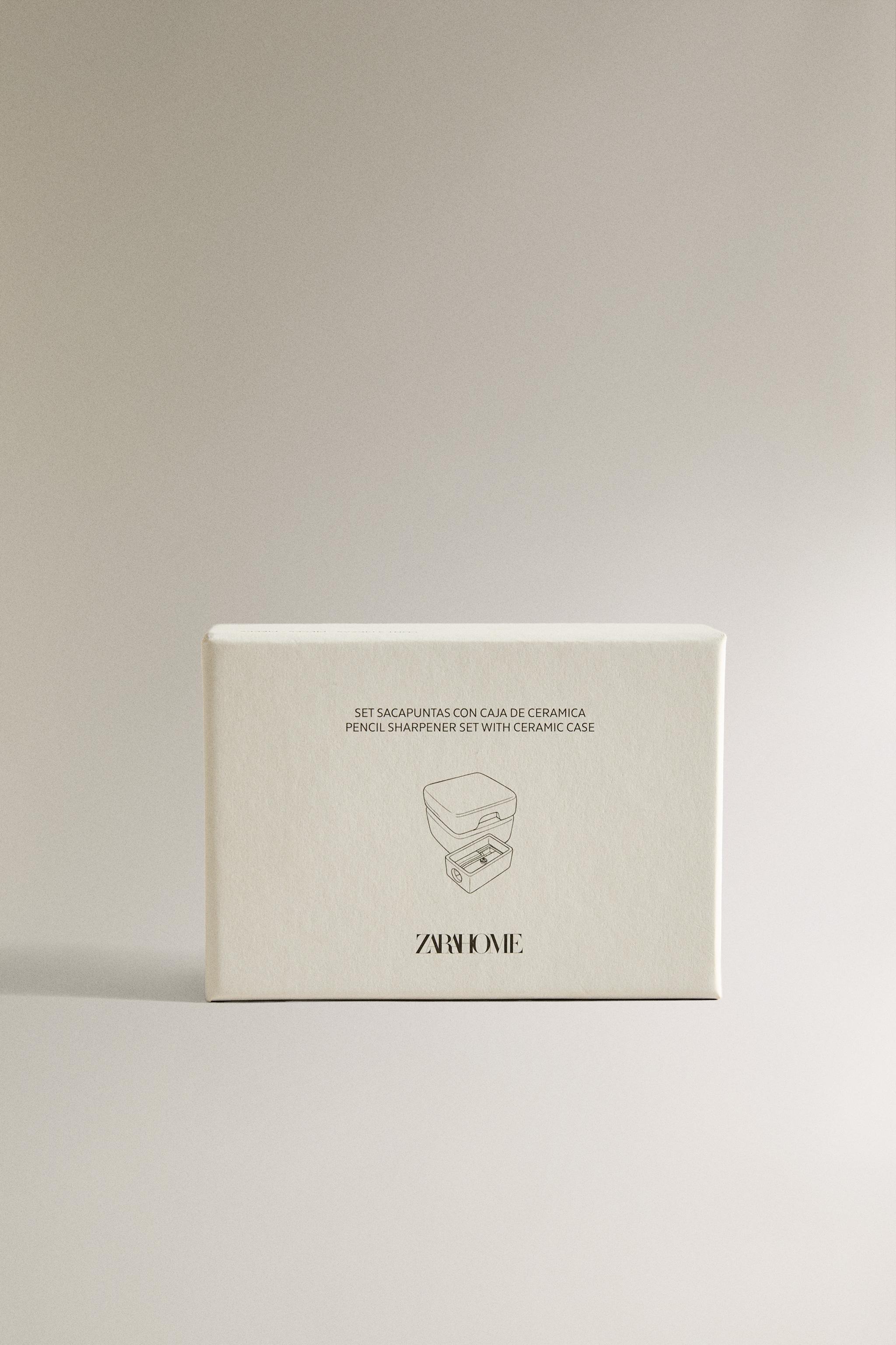 STONEWARE MAKEUP PENCIL SHARPENER